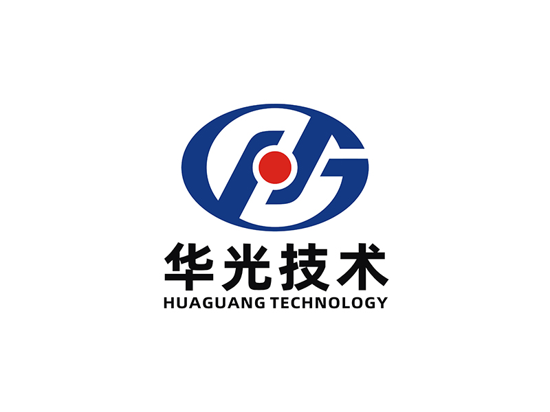 周都响的华光新材料技术有限公司（半圆）（HGJS）logo设计