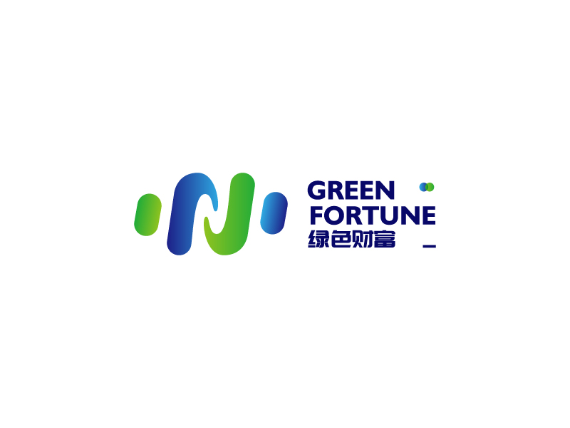 杨忠的绿色财富logo设计