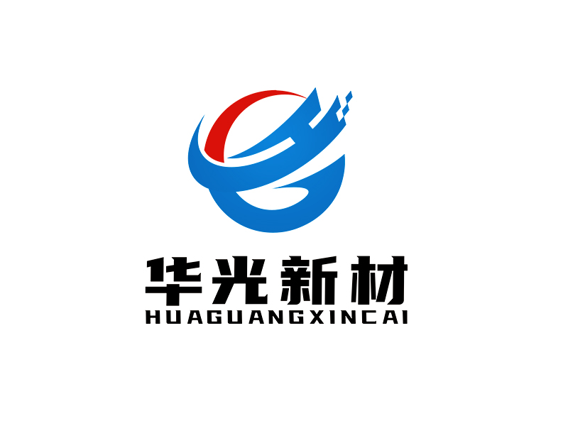 李杰的华光新材料技术有限公司（半圆）（HGJS）logo设计