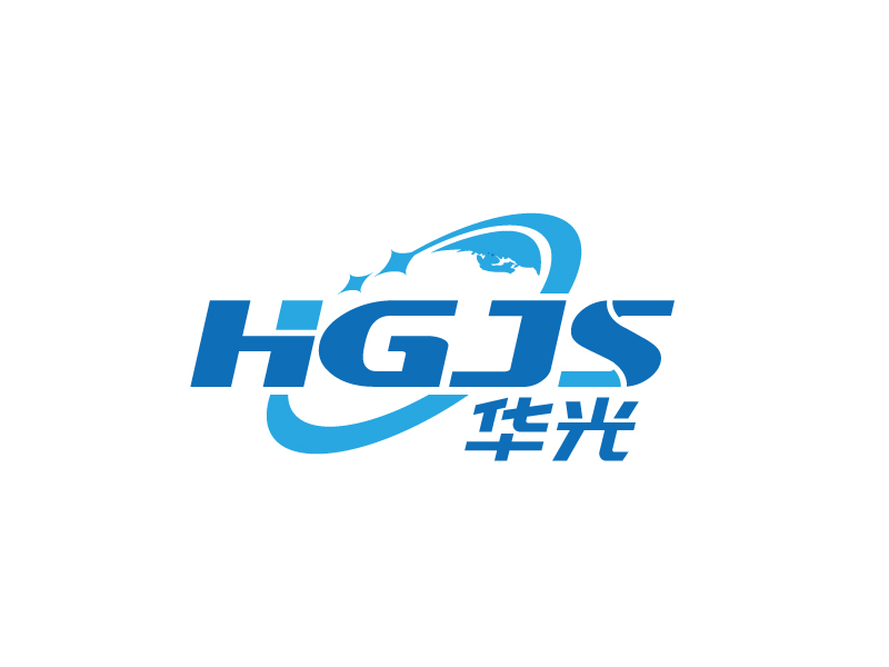 张俊的华光新材料技术有限公司（半圆）（HGJS）logo设计