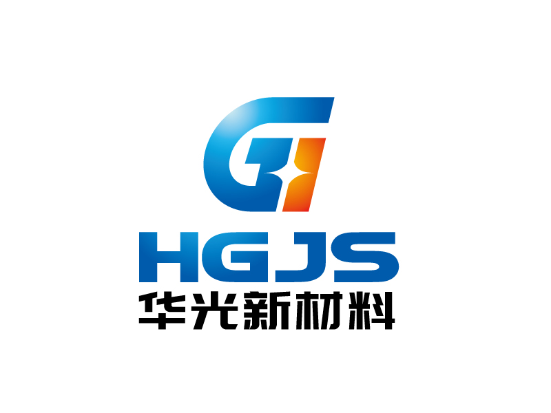 张俊的华光新材料技术有限公司（半圆）（HGJS）logo设计