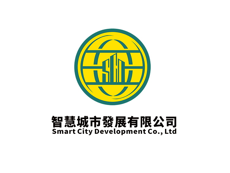 李杰的智慧城市發展有限公司logo设计