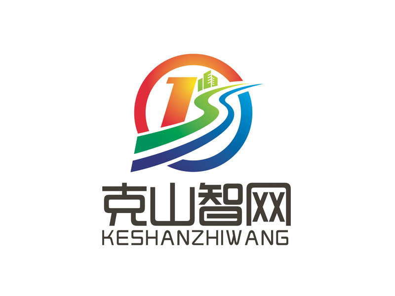 克山智网logo设计