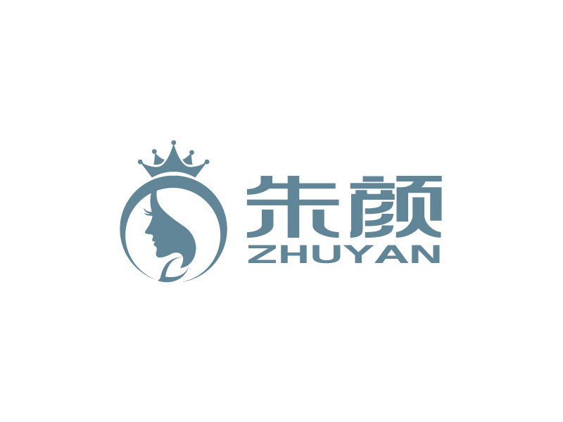 张俊的朱颜logo设计
