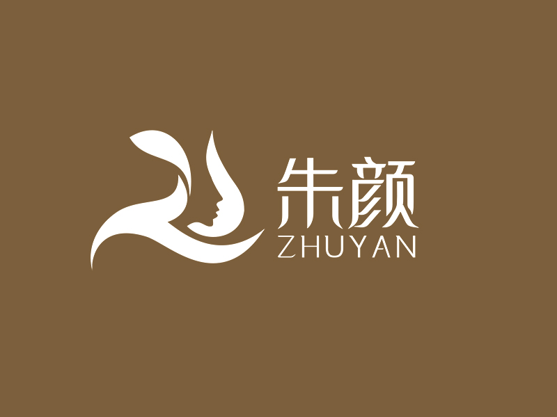 李杰的朱颜logo设计