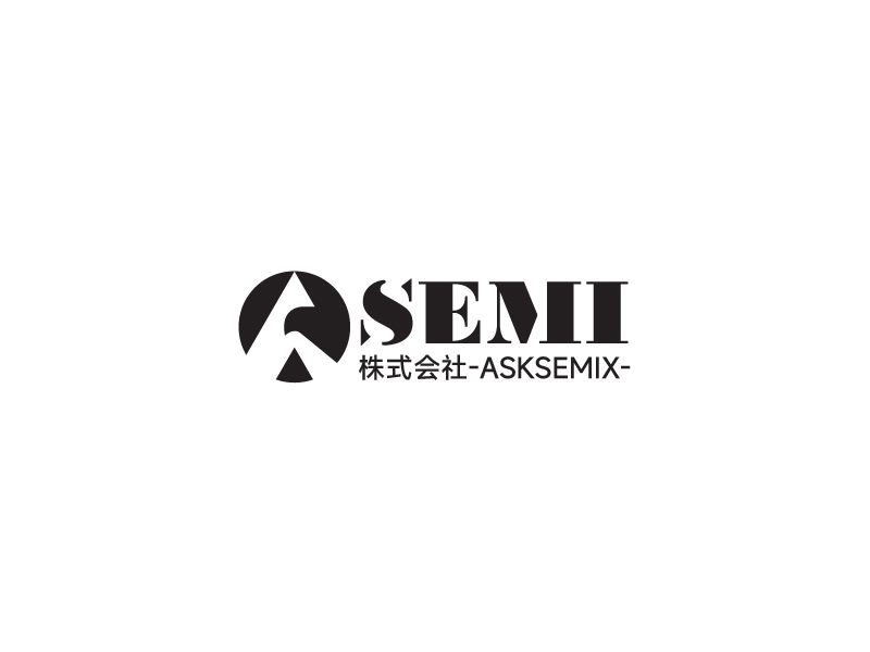 杨忠的株式会社ASKSEMIXlogo设计