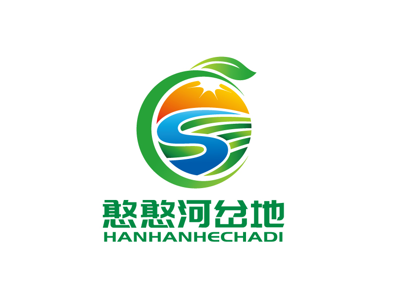 张俊的憨憨河岔地logo设计