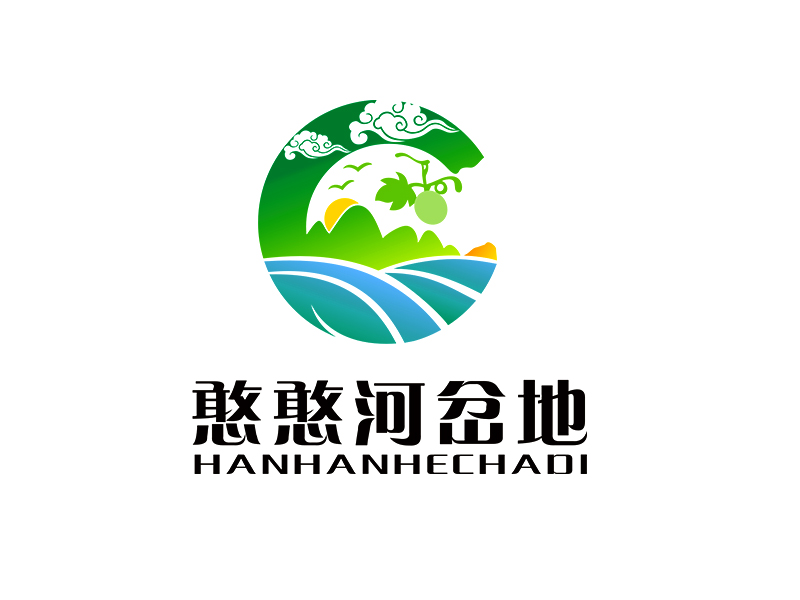 李杰的憨憨河岔地logo设计