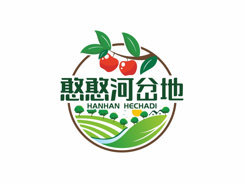 陈国伟的憨憨河岔地logo设计
