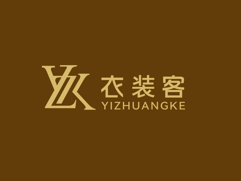 李杰的衣装客logo设计