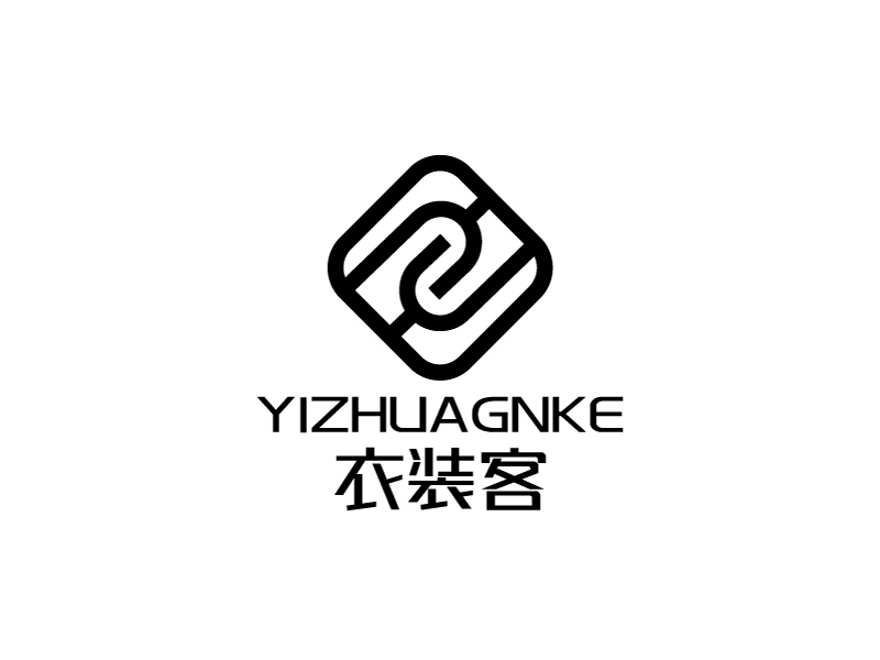 杨忠的衣装客logo设计