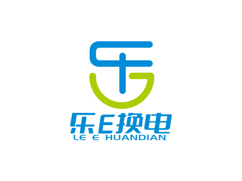 乐E换电logo设计