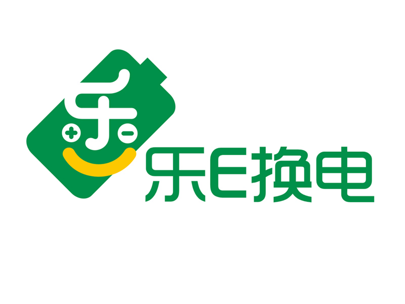杨威的乐E换电logo设计