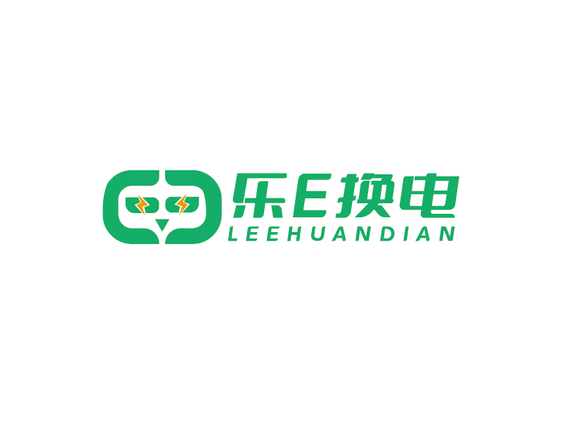 李宁的乐E换电logo设计