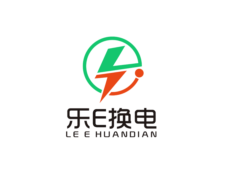 李杰的乐E换电logo设计
