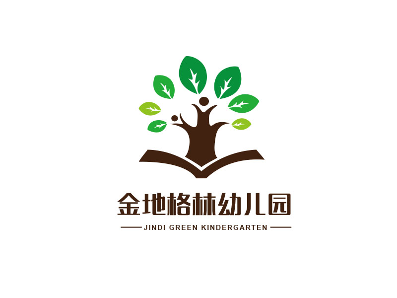 朱红娟的北京市通州区金地格林幼儿园logo设计
