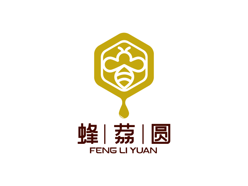 杨忠的蜂荔圆logo设计