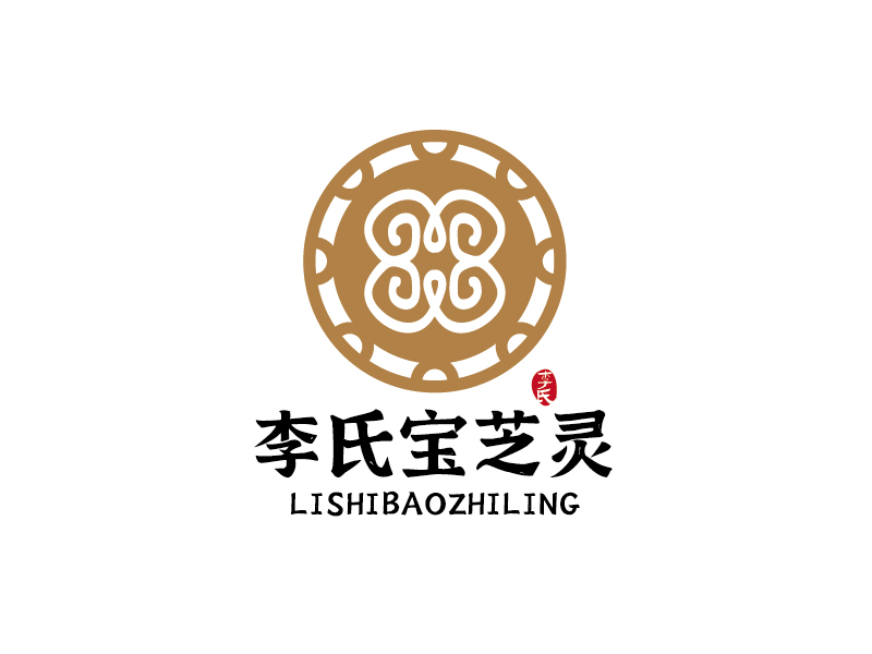 李宁的李氏宝芝灵logo设计