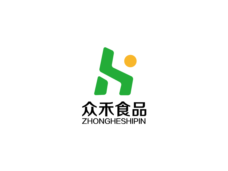 深圳市众禾食品有限公司logo设计