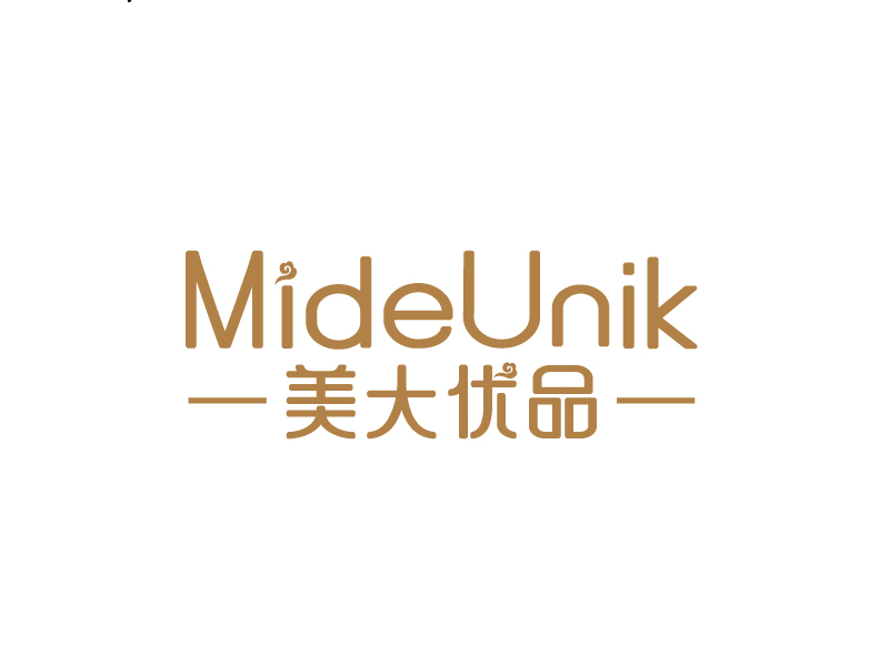 张俊的MideUnik   美大优品logo设计