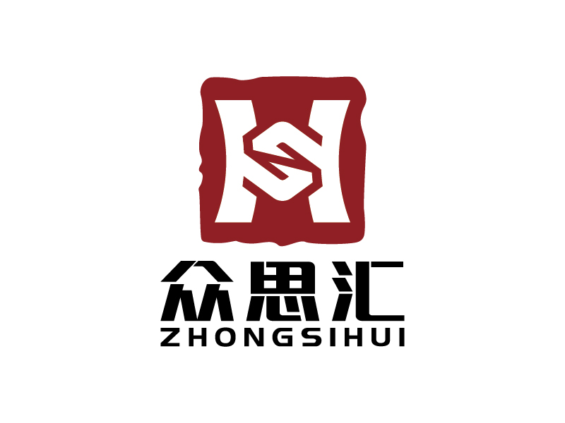 王涛的众思汇财税 zhongsihui consultinglogo设计