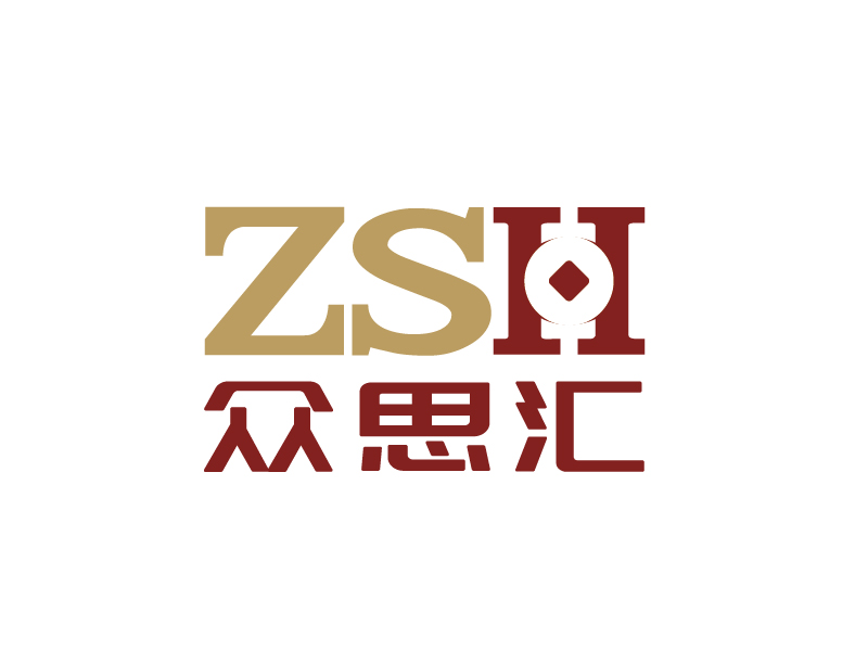 张俊的众思汇财税 zhongsihui consultinglogo设计