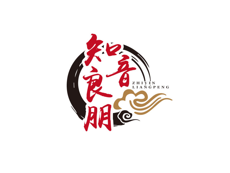 朱红娟的知音良朋logo设计
