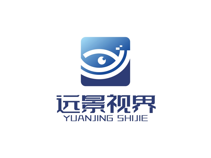 林思源的北京远景视界文化传媒有限公司logo设计