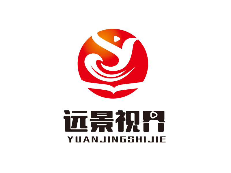 朱红娟的北京远景视界文化传媒有限公司logo设计
