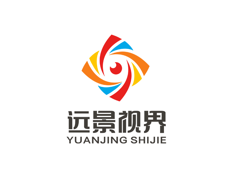 李杰的北京远景视界文化传媒有限公司logo设计