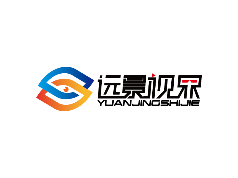 杨忠的北京远景视界文化传媒有限公司logo设计