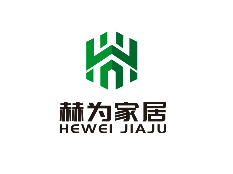 李杰的赫为家居logo设计