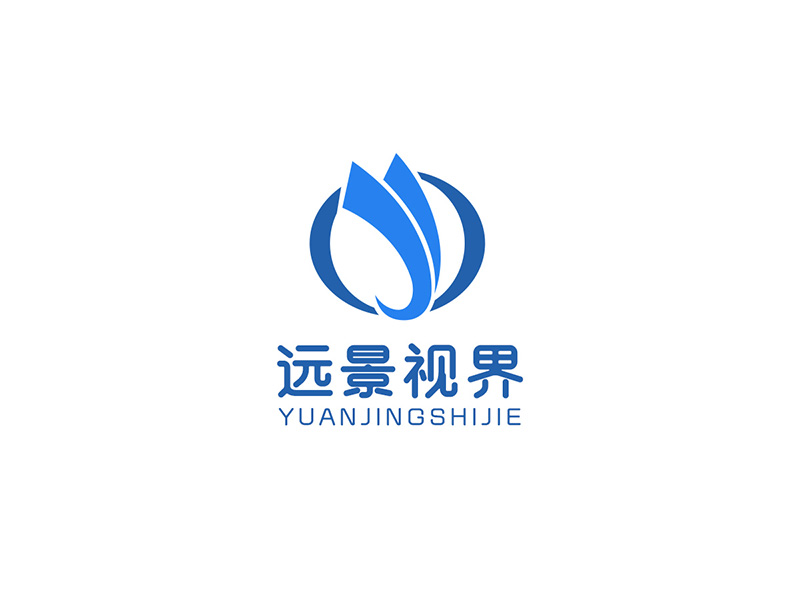 吴晓伟的北京远景视界文化传媒有限公司logo设计