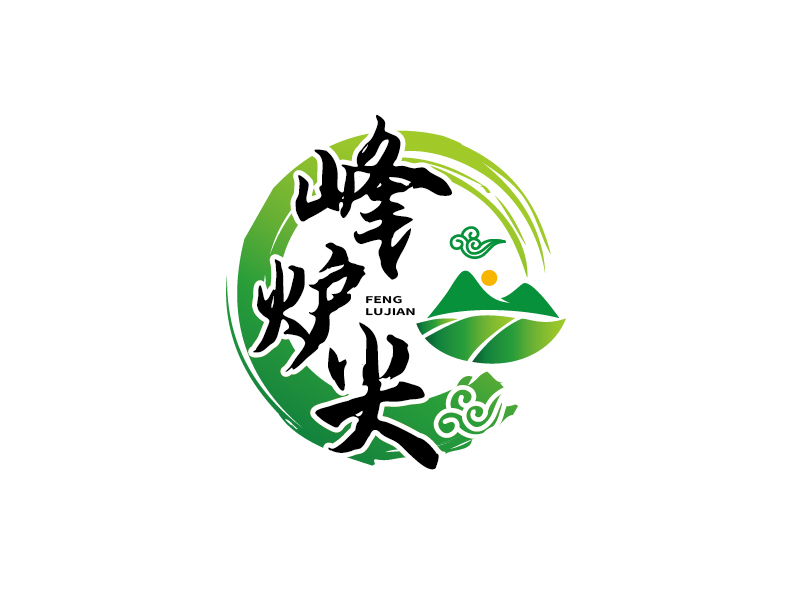 张俊的峰炉尖logo设计