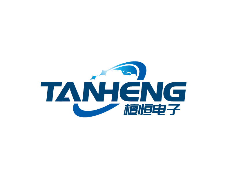 张俊的武汉檀恒电子科技有限公司/檀恒logo设计