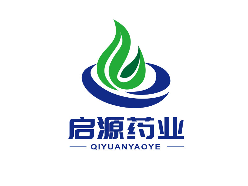 朱红娟的四川启源药业有限公司logo设计