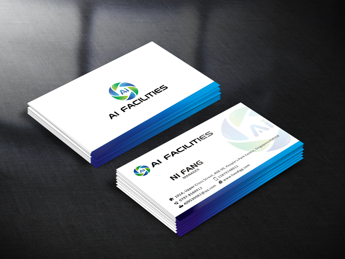 李泉辉的AI FACILITIES PTE LTDlogo设计