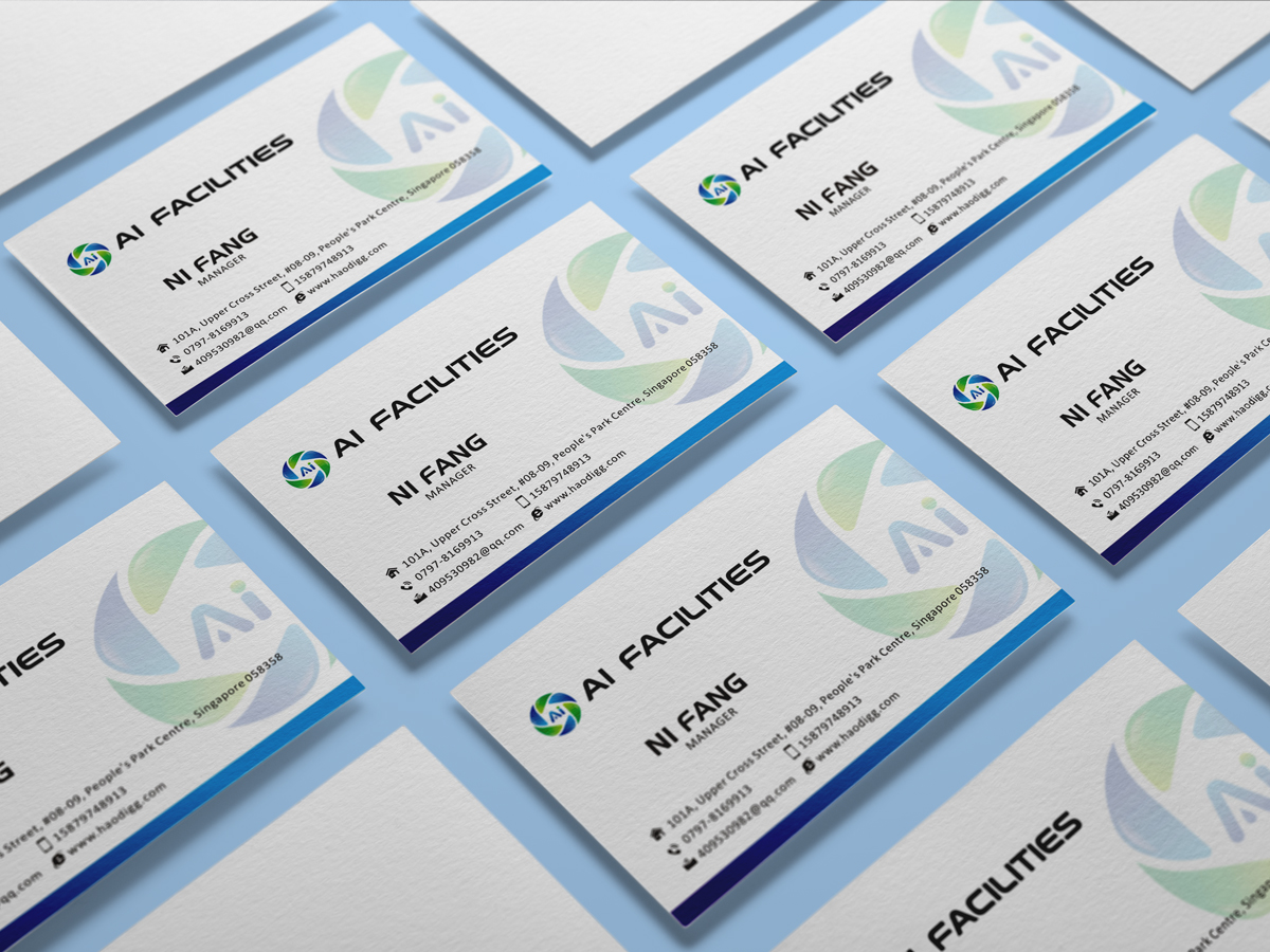 李泉辉的AI FACILITIES PTE LTDlogo设计