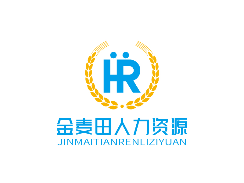 张俊的合肥金麦田人力资源服务有限公司logo设计