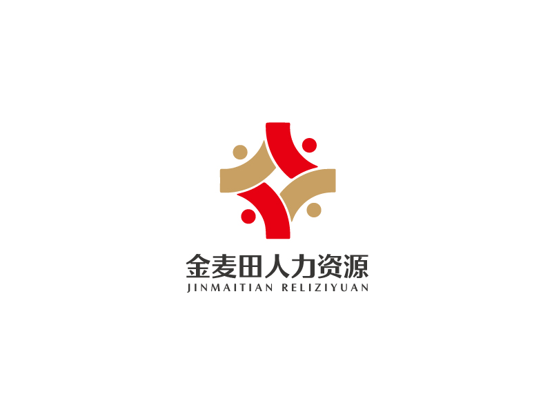 秦光华的合肥金麦田人力资源服务有限公司logo设计