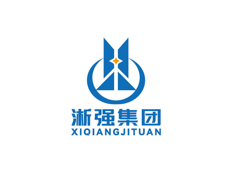 李宁的淅强集团logo设计