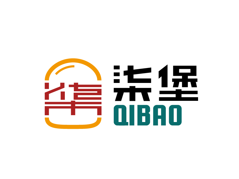 张俊的柒堡logo设计