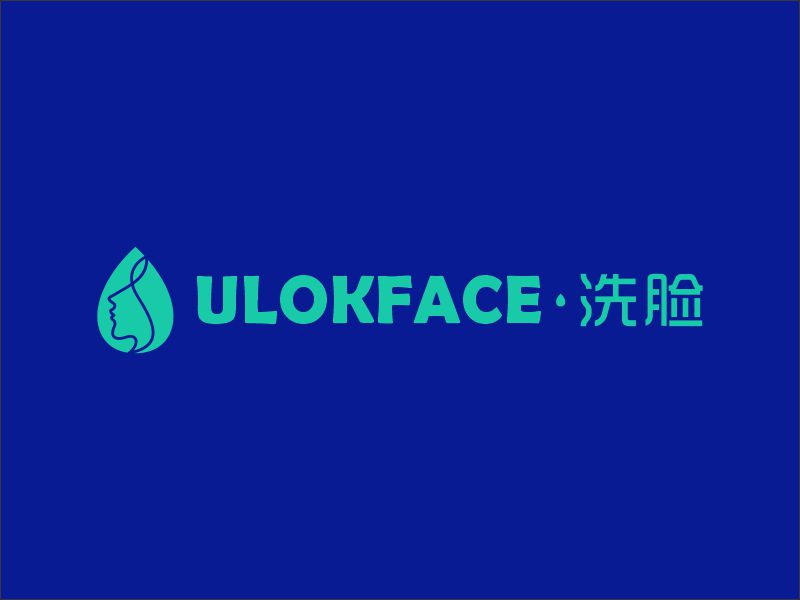何嘉健的ULOKFACE·洗脸logo设计