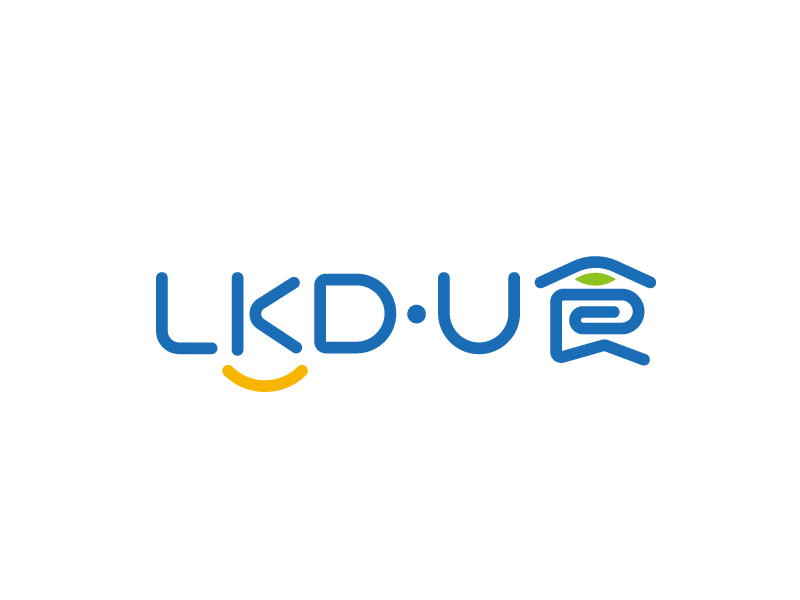 张俊的LKD · U食logo设计