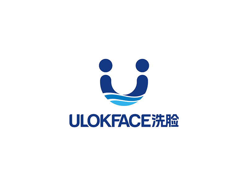 周都响的ULOKFACE·洗脸logo设计