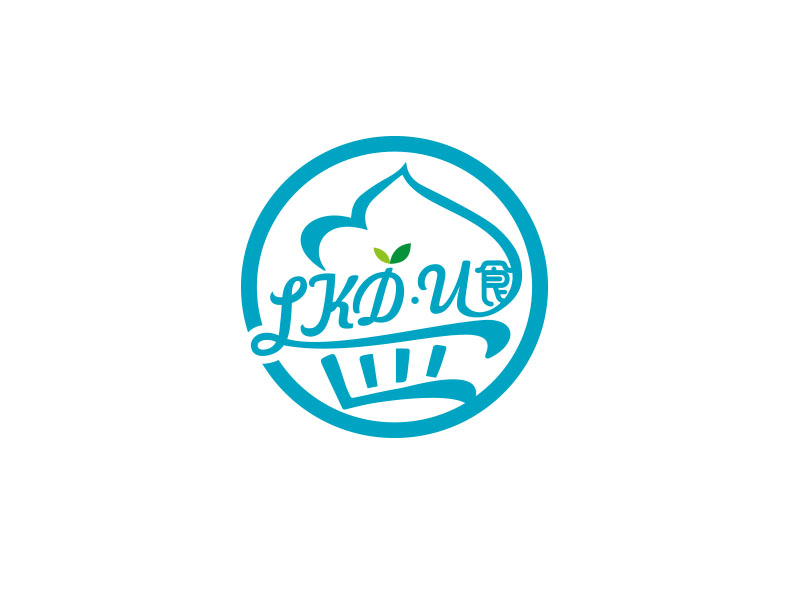 朱红娟的LKD · U食logo设计