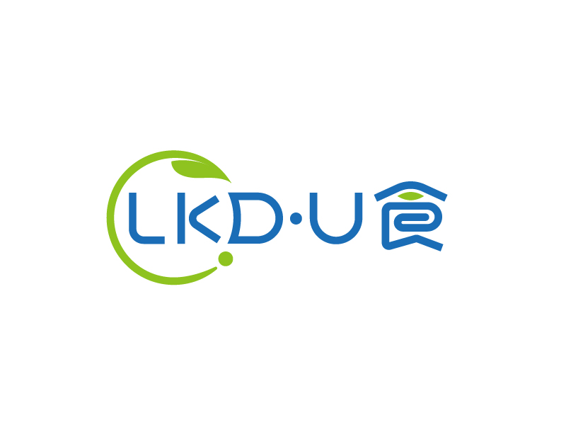 张俊的LKD · U食logo设计