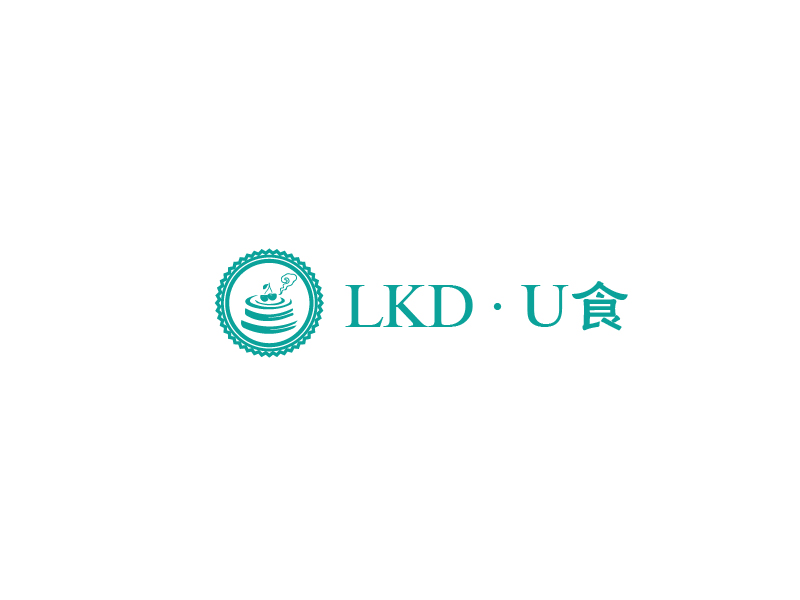 秦光华的LKD · U食logo设计