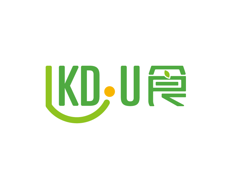 张俊的LKD · U食logo设计
