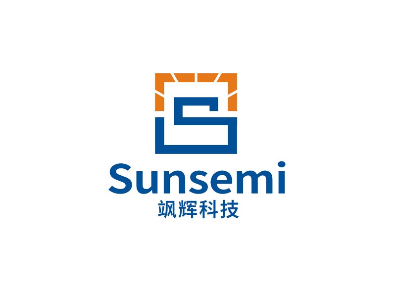 Sunsemi/飒辉科技(苏州)有限公司logo设计